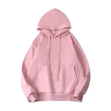 Fashion Sports and Leisure Solid Color Drop Shoulder Couple Hoodie
